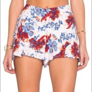 Free people floral shorts